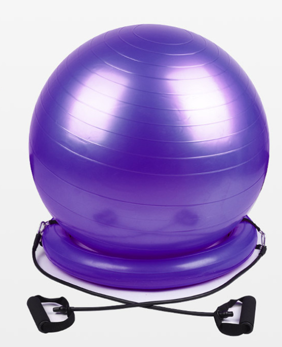 Explosion-proof yoga ball fixed base