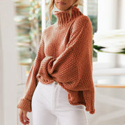 Hollow thick casual sweater