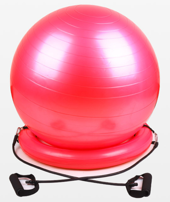 Explosion-proof yoga ball fixed base